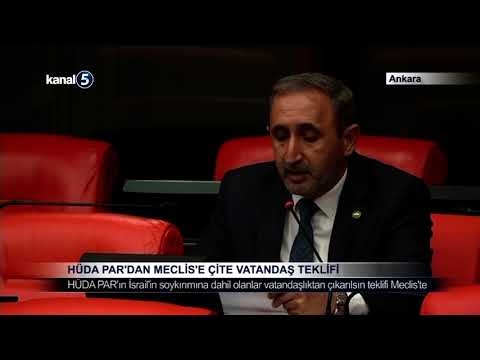 HÜDA PAR’dan Meclis’e Çite Vatandaş Teklifi
