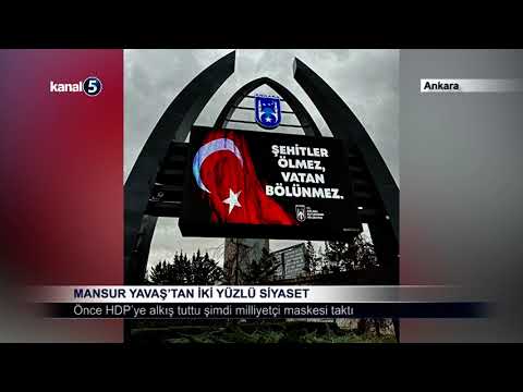 Mansur Yavaş’tan İki Yüzlü Siyaset