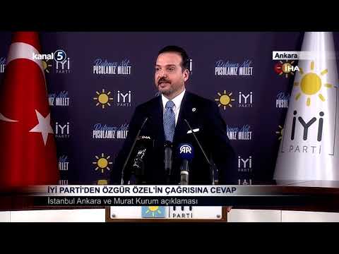 İYİ Parti’den Özgür Özel’in Çağrısına Cevap