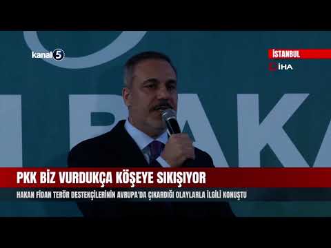 Bakan Fidan; PKK biz vurdukça köşeye sıkışıyor