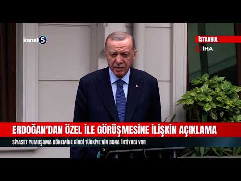 Cumhurbaşkanı Erdoğan; Siyaset Yumuşama Dönemine Girdi