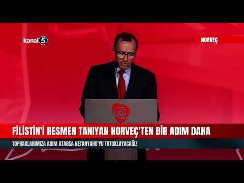Filistin’i Resmen Tanıyan Norveç’ten Bir Adım Daha