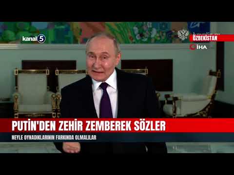 Putin’den Zehir Zemberek Sözler | Neyle Oynadıklarının Farkında Olmalılar