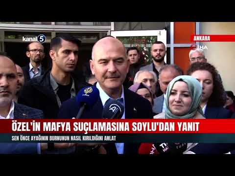 Özel’in Mafya Suçlamasına Soylu’dan Yanıt | Sen Önce Ayağının Burnunun Nasıl Kırıldığını Anlat