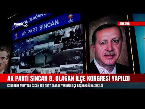 AK Parti Sincan 8. Olağan İlçe Kongresi Yapıldı