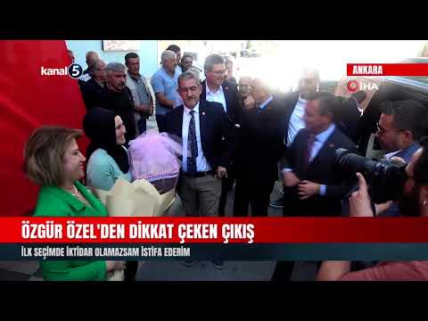 Özgür Özel’den Dikkat Çeken Çıkış | İlk Seçimde İktidar Olamazsam İstifa Ederim
