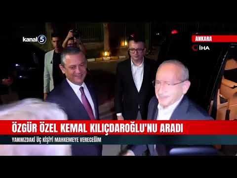 Özgür Özel Kemal Kılıçdaroğlu’nu Aradı | Yanınızdaki Üç Kişiyi Mahkemeye Vereceğim