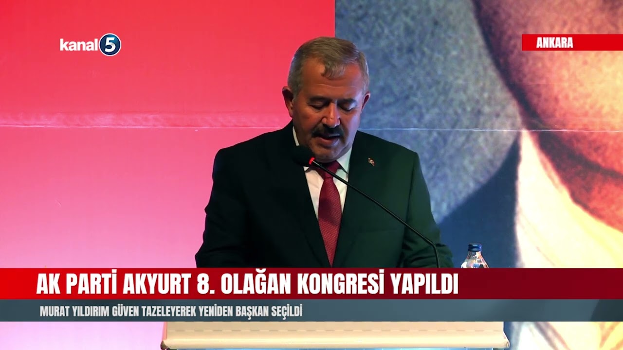 AK Parti Akyurt 8. Olağan Kongresi Yapıldı