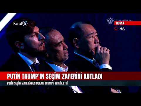 Putin Trump’ın Seçim Zaferini Kutladı