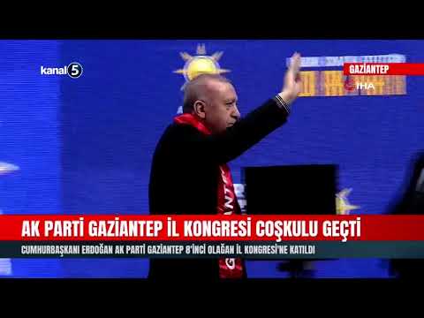 AK Parti Gaziantep İl Kongresi Coşkulu Geçti