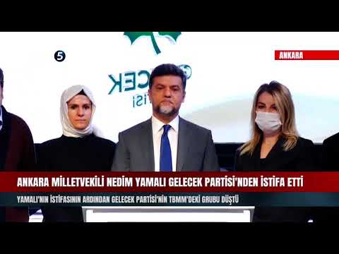 Ankara Milletvekili Nedim Yamalı Gelecek Partisi’nden İstifa Etti