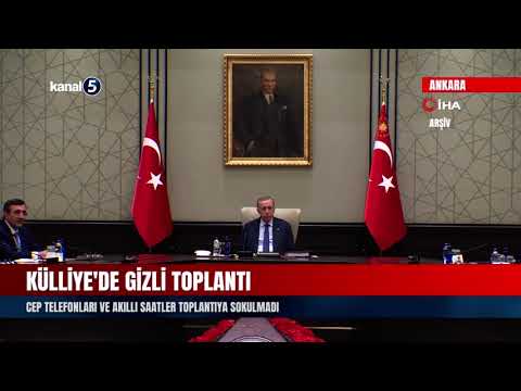 Külliye’de Gizli Toplantı | Cep Telefonları ve Akıllı Saatler Toplantıya Sokulmadı