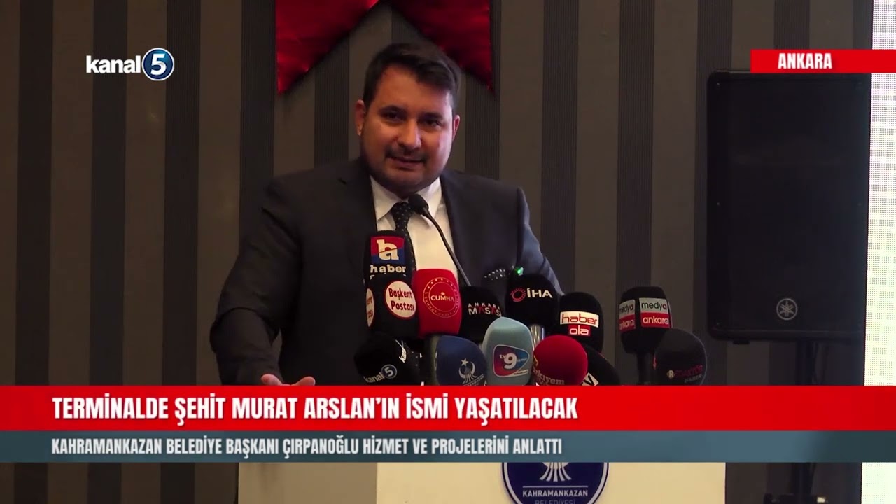 Kahramankazan Belediye Başkanı Çırpanoğlu Hizmet ve Projelerini Anlattı