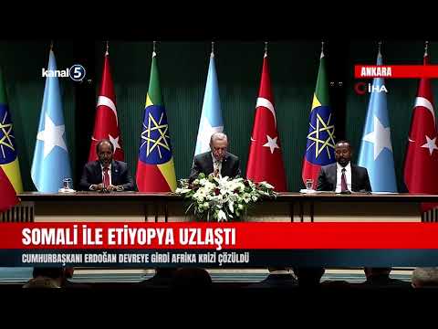 Somali İle Etiyopya Uzlaştı