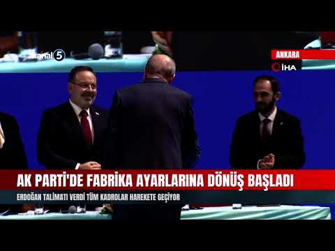 AK Parti’de Fabrika Ayarlarına Dönüş Başladı