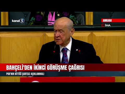 Bahçeli’den İkinci Görüşme Çağrısı | PKK’nın Bittiği Şartsız Açıklanmalı
