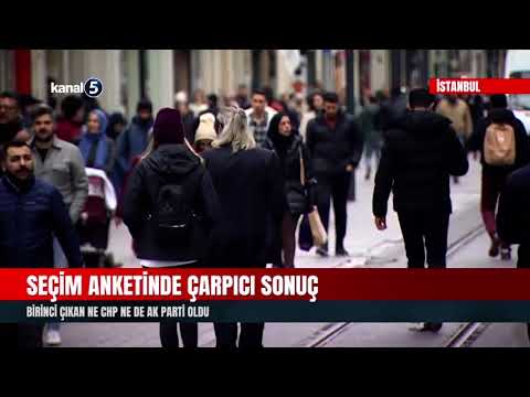 Seçim anketinde çarpıcı sonuç | Birinci çıkan ne CHP ne de AK Parti oldu