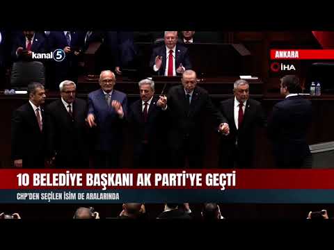 10 Belediye Başkanı AK Parti’ye Geçti | CHP’den Seçilen İsim de Aralarında