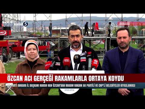 AK Parti Ankara İl Başkanı Özcan Acı Gerçeği Rakamlarla Ortaya Koydu