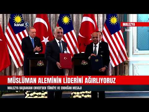 Müslüman Aleminin Liderini Ağırlıyoruz | Malezya Başbakanı Enver’den Türkiye Ve Erdoğan Mesajı