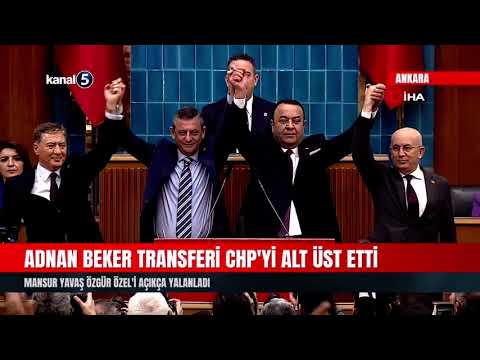 Adnan Beker Transferi CHP’yi Alt Üst Etti | Mansur Yavaş Özgür Özel’i Açıkça Yalanladı