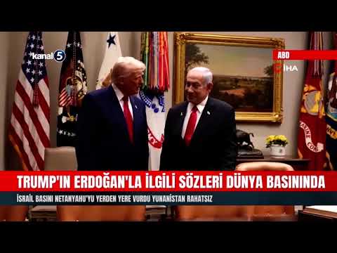 Dünya Trump’ın Erdoğan Sözlerini Konuşuyor Netanyahu Gölgeye Düştü