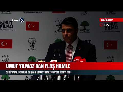 Şehitkamil Belediye Başkanı Umut Yılmaz CHP’den İstifa Etti