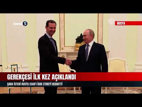 Gerekçesi İlk Kez Açıklandı | Şara İstedi Rusya Esad’ı İade Etmeyi Reddetti