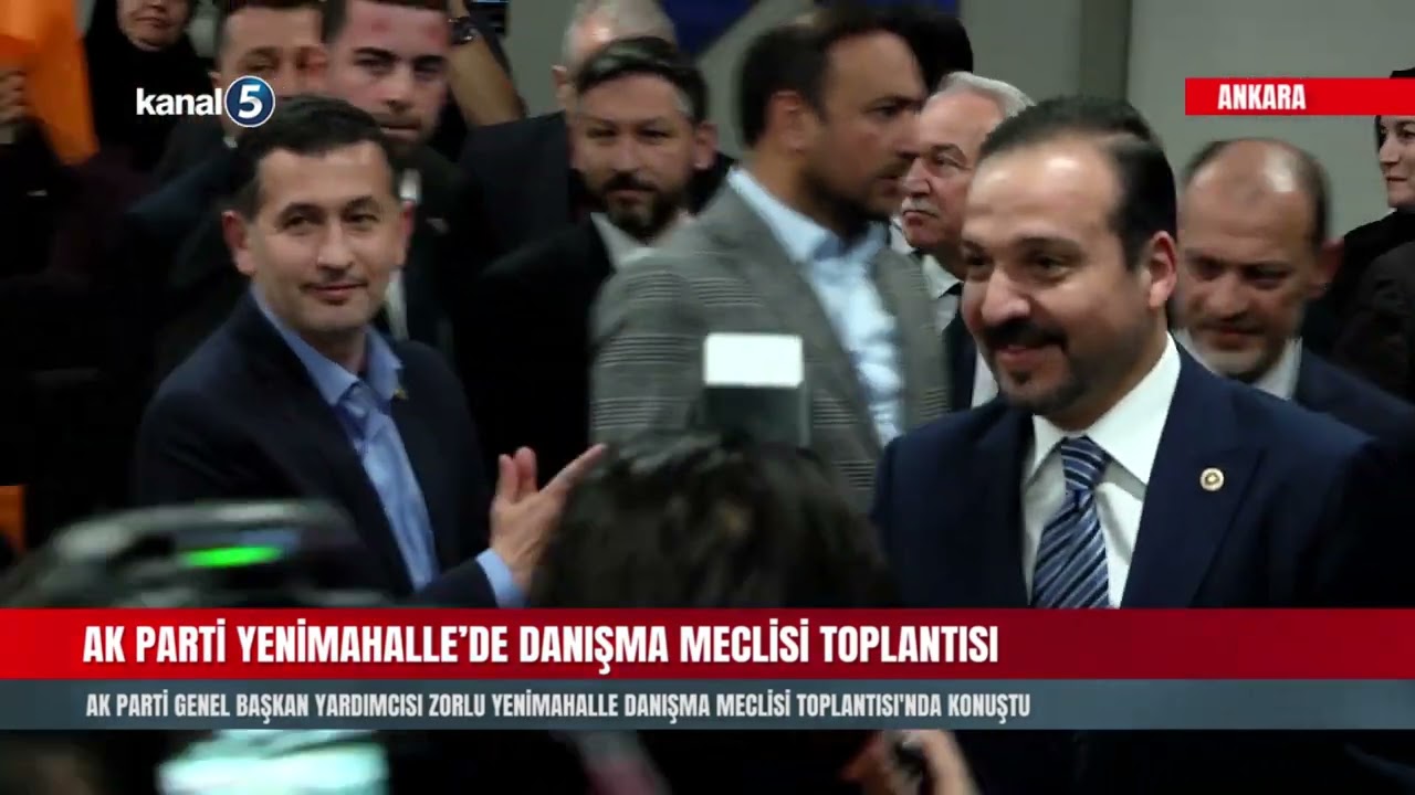 AK Parti Yenimahalle’de Danışma Meclisi Toplantısı