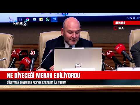 Ne diyeceği merak ediliyordu | Süleyman Soylu’dan PKK’nın kararına ilk yorum