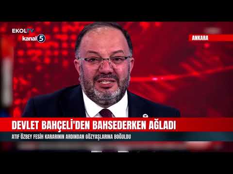 SES Partisi Genel Başkanı Atıf Özbey Fesih Kararının Ardından Gözyaşlarına Boğuldu