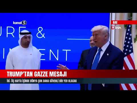 Trump’tan Gazze Mesajı | İki- Üç Hafta İçinde Dünya Çok Daha Güvenli Bir Yer Olacak