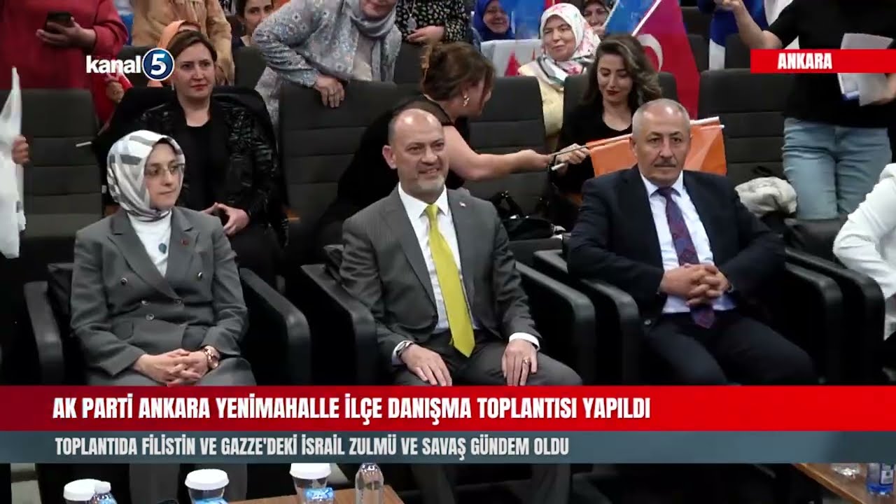 AK Parti Ankara Yenimahalle İlçe Danışma Toplantısı Yapıldı