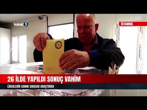 26 İlde Yapıldı Sonuç Vahim | Liderlerin Canını Sıkacak Araştırma
