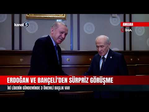 Erdoğan Ve Bahçeli’den Sürpriz Görüşme | İki Liderin Gündeminde 3 Önemli Başlık Var