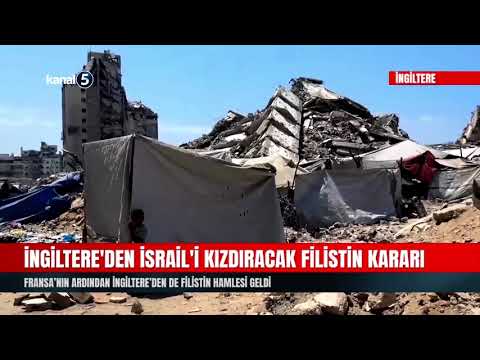 İngiltere’den İsrail’i kızdıracak Filistin kararı