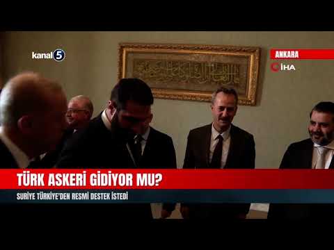 Türk Askeri Gidiyor Mu? | Suriye Türkiye’den Resmi Destek İstedi