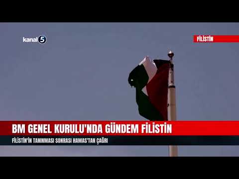 BM Genel Kurulu’nda gündem Filistin | Filistin’in tanınması sonrası HAMAS’tan Çağrı