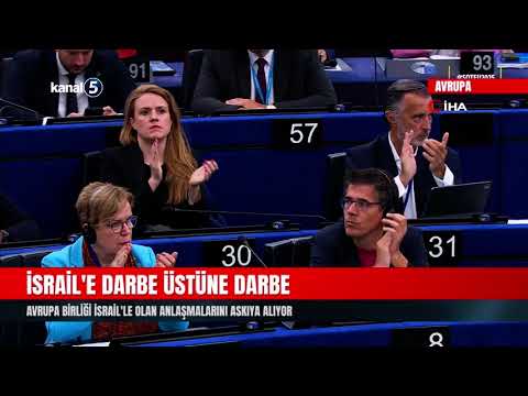 İsrail’e Darbe Üstüne Darbe | Avrupa Birliği İsrail’le Olan Anlaşmalarını Askıya Alıyor