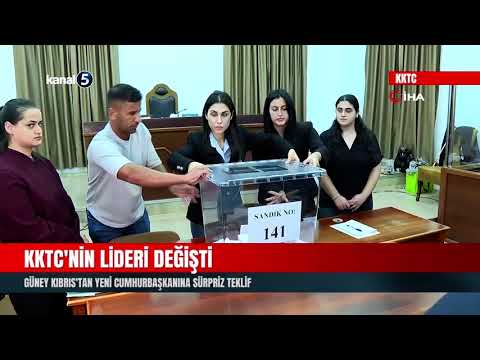 KKTC’nin Lideri Değişti | Güney Kıbrıs’tan Yeni Cumhurbaşkanına Sürpriz Teklif