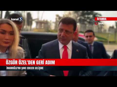 Özgür Özel’den Geri Adım | İmamoğlu’nu Şoke Edecek Gelişme