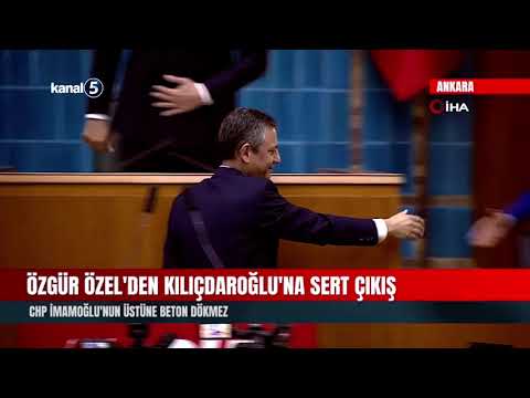 Özgür Özel’den Kılıçdaroğlu’na Sert Çıkış | CHP İmamoğlu’nun Üstüne Beton Dökmez