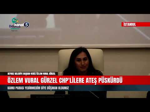 Özlem Vural Gürzel CHP’lilere Ateş Püskürdü | Kamu Parası Yedirmedim Diye Düşman Oldunuz