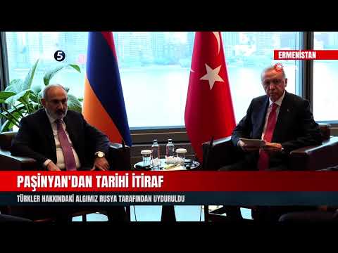 Paşinyan’dan Tarihi İtiraf | Türkler Hakkındaki Algımız Rusya Tarafından Uyduruldu