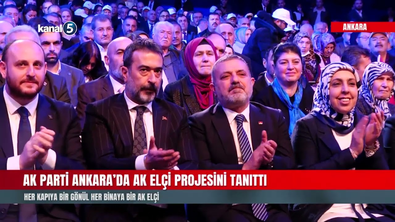 AK Parti Ankara’da AK Elçi Projesini Tanıttı | Her Kapıya Bir Gönül Her Binaya Bir AK Elçi