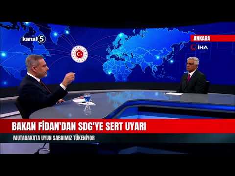 Bakan Fidan’dan SDG’ye Sert Uyarı | Mutabakata Uyun Sabrımız Tükeniyor
