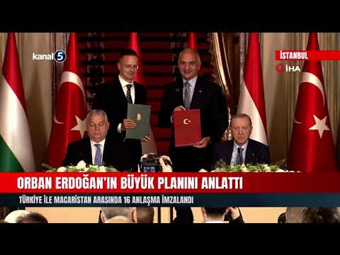 Macaristan Başbakanı Orban Erdoğan’ın Büyük Planını Anlattı