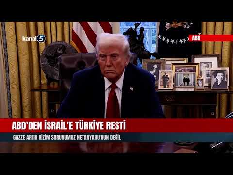 ABD’den İsrail’e Türkiye Resti | Gazze Artık Bizim Sorunumuz Netanyahu’nun Değil