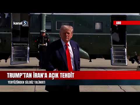 Trump’tan İran’a Açık Tehdit | Yeryüzünden Sileriz Talimatı