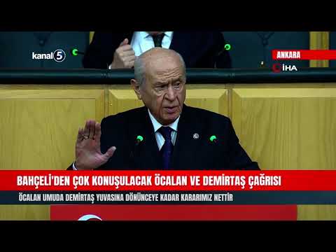 Bahçeli’den Çok Konuşulacak Öcalan Ve Demirtaş Çağrısı